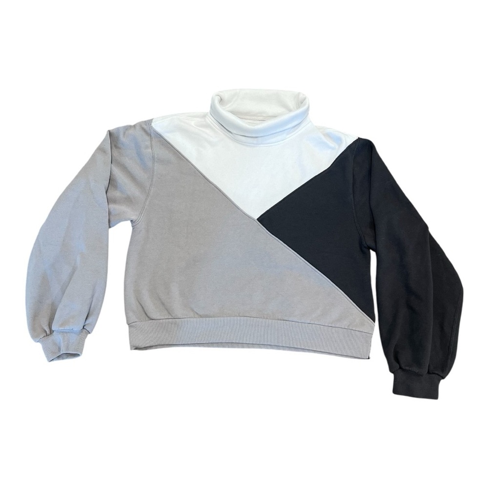 Abercrombie & Fitch Soft A&F Collection Color-block 
Sweatshirt Women's Small
